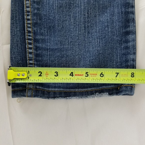 Heritage America Jeans Mens 40x34 Actual W40xL32 Vndls 1776 Destroyed Blue Denim - Picture 6 of 16